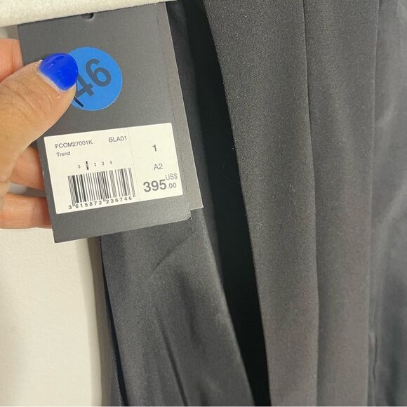 $395 The Kooples back cut out Jumpsuits with metal chain accent NWT SMALL - Picture 9 of 10